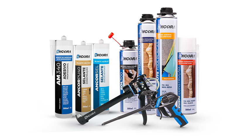 Selantes adesivos espumas