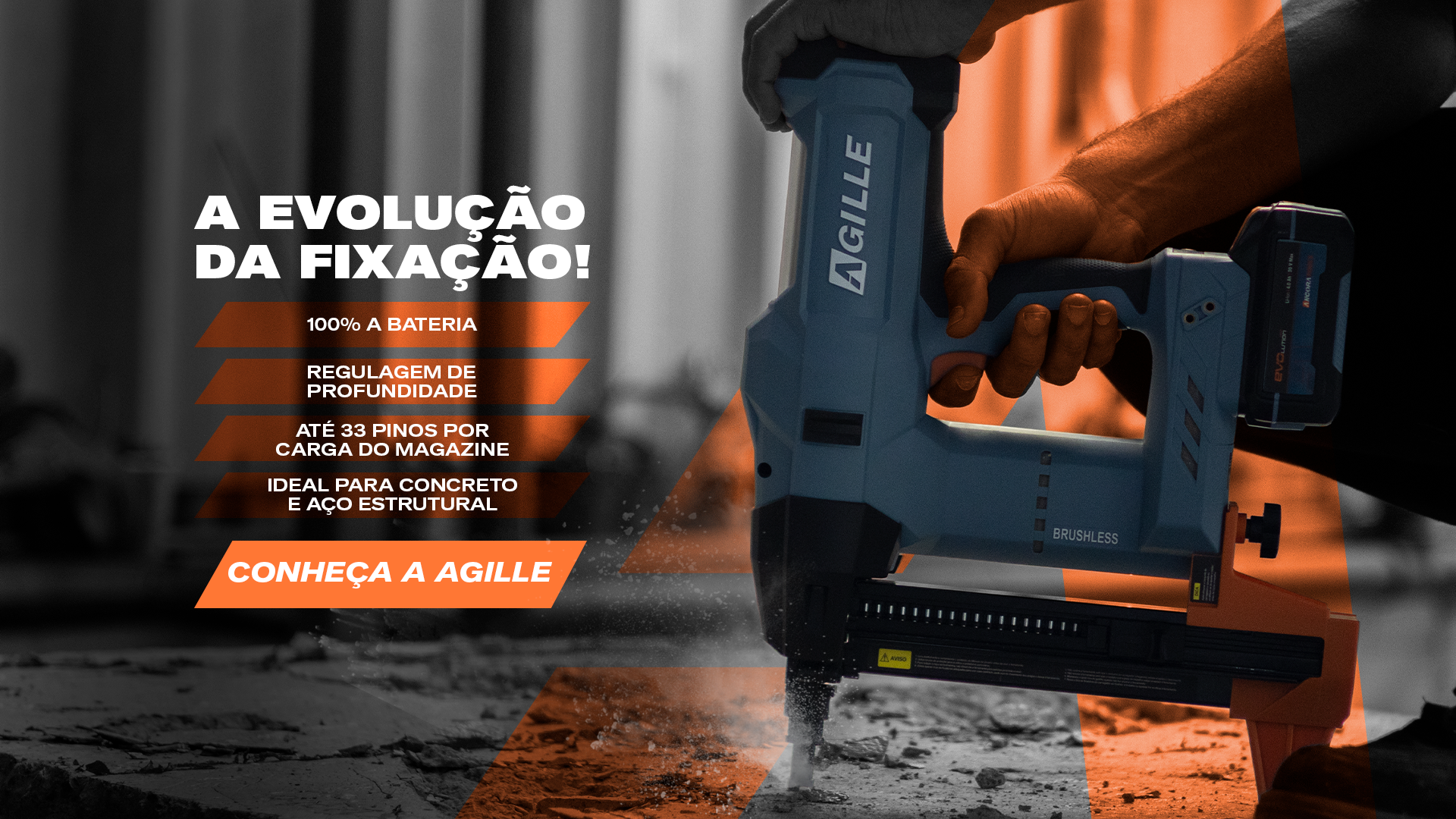 Lançamento agille tools banner site